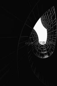 螺旋楼梯的光影艺术