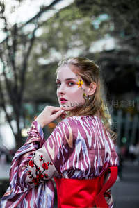 异域风情，现代少女的和风演绎