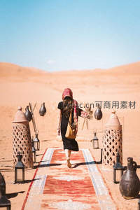 沙漠秘境，红毯引领异域风情