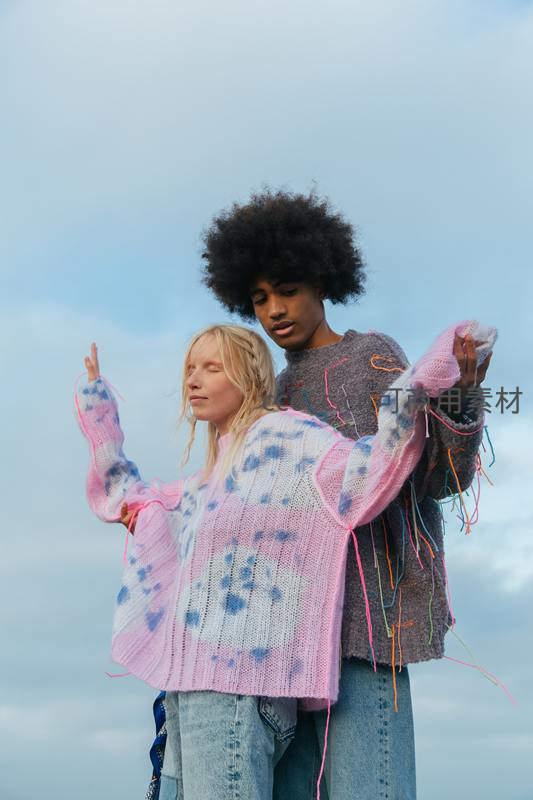 云端之下自由舞动的青春