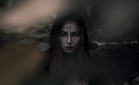 神秘面纱下的符文少女，幽暗森林中的传说
