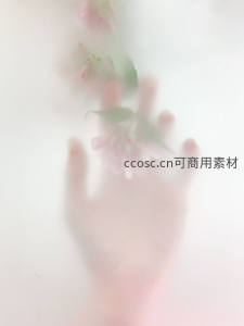 雾中花影朦胧美，指尖轻触似梦间