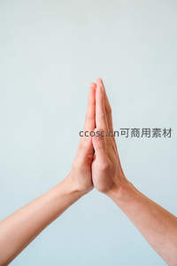 双手合十表达祈祷与尊重之意