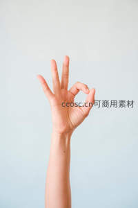 OK手势表示满意与一切顺利