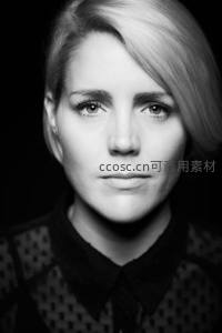 黑白风格女性人像