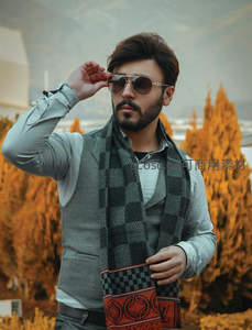 秋日时尚男士户外写真