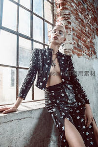 星纹套装工业风拍