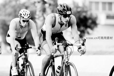 公路竞速中的骑行健将