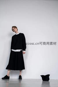 简约黑白时尚造型写真