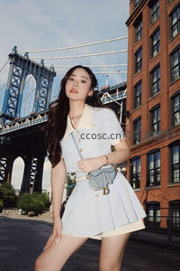 曼哈顿桥下的时尚街拍