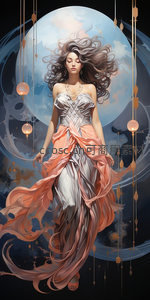 月光下的梦幻舞者