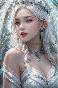 冰雪女王的神圣加冕时刻