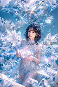 星辰守护者，双手捧起希望之光的精灵