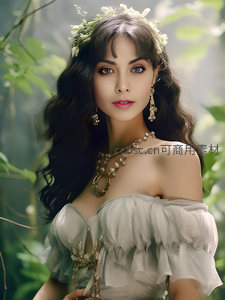 森林花环仙子梦幻写真