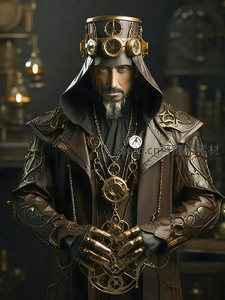 蒸汽朋克风格的机械大师