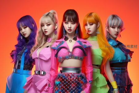 五色闪耀的偶像团体