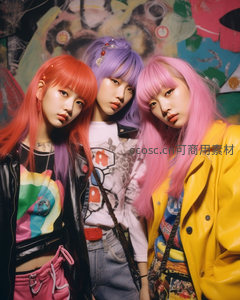 霓虹三重奏，色彩碰撞的视觉盛宴