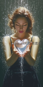 雨中捧心，晶莹剔透如梦似幻