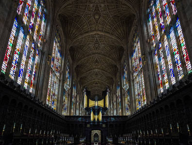 剑桥国王学院礼拜堂的华丽穹顶