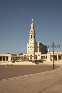 法蒂玛圣母朝圣地宏伟主教堂广场