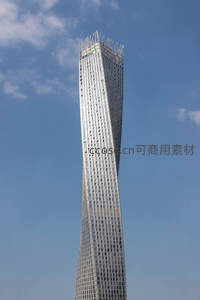 扭曲设计的摩天大楼