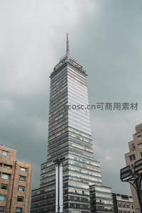 墨西哥城标志性高楼直插云霄