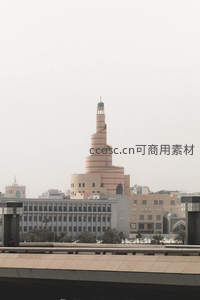 螺旋尖塔清真寺城市地标