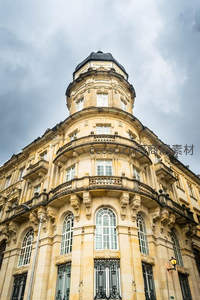 欧式转角建筑细节精美绝伦