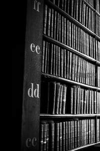 黑白书架的字母序章