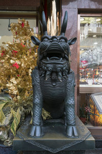 黑曜石龙龟镇宅迎福摆件