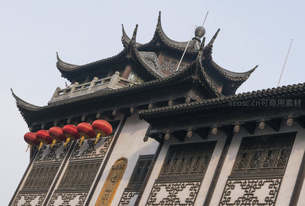 老凤祥银楼飞檐斗拱古朴典雅