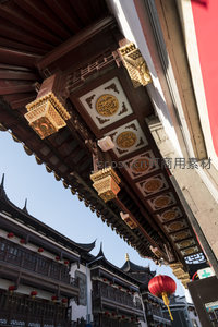 古建筑飞檐斗拱细节特写