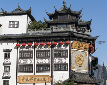 老凤祥金店古典门楼外观