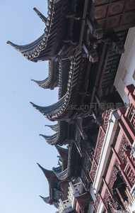 层层叠叠飞檐角，古建之美入云霄