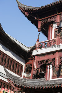 古建筑飞檐斗拱细节特写