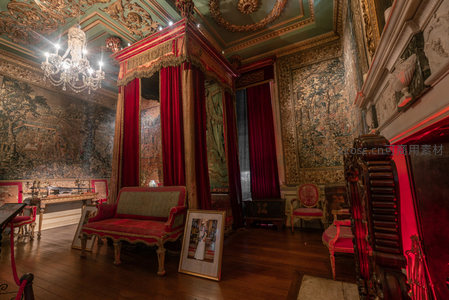 古典王室卧室尽显皇家气派