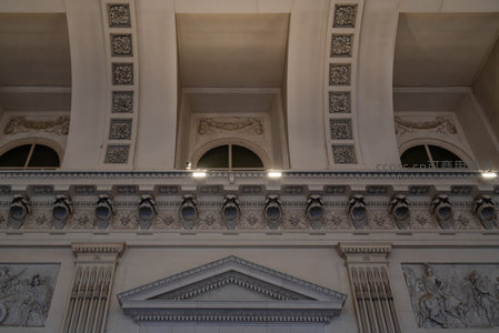 古典建筑立面雕饰细节
