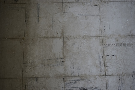 水泥质感地砖，简约粗犷风格地面