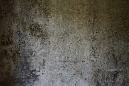 斑驳水泥墙面特写展现岁月痕迹