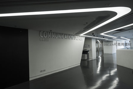 通信设计公司前台区域展示