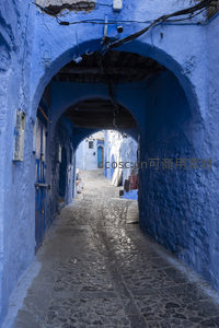 拱门深处的蓝色秘境