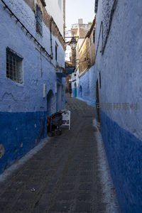 蓝色迷宫巷道，静谧古韵悠长