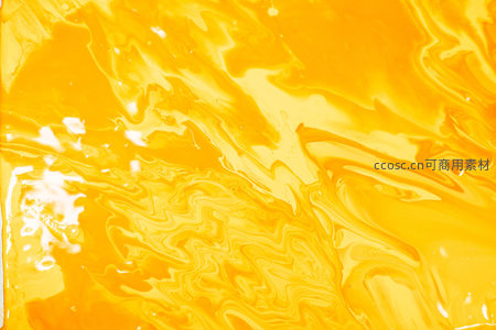 流动的金色液体纹理