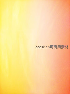 梦幻般的黄橙色渐变抽象背景