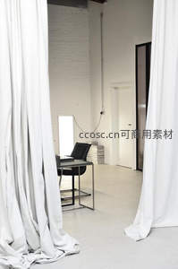 极简工作室空间现代设计感