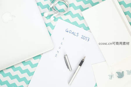 2017目标清单与办公桌面静物