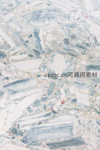 蓝白碎石拼接纹理艺术感十足