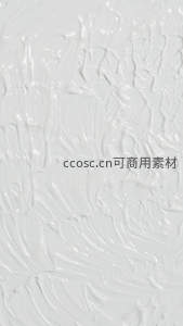 白色膏体涂抹纹理特写