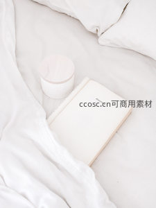 床榻上的阅读时光静物