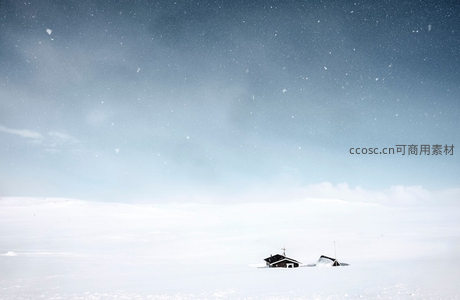 雪原孤屋，极寒天地间的人类栖居印记